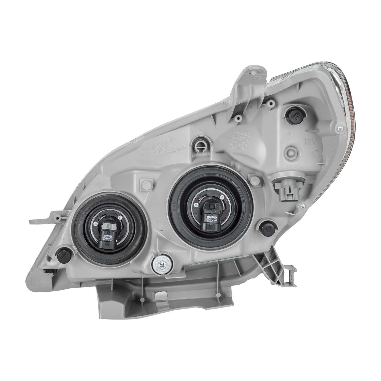 Right TYC Headlight Assembly Compatible with 2003-2008 Toyota Matrix