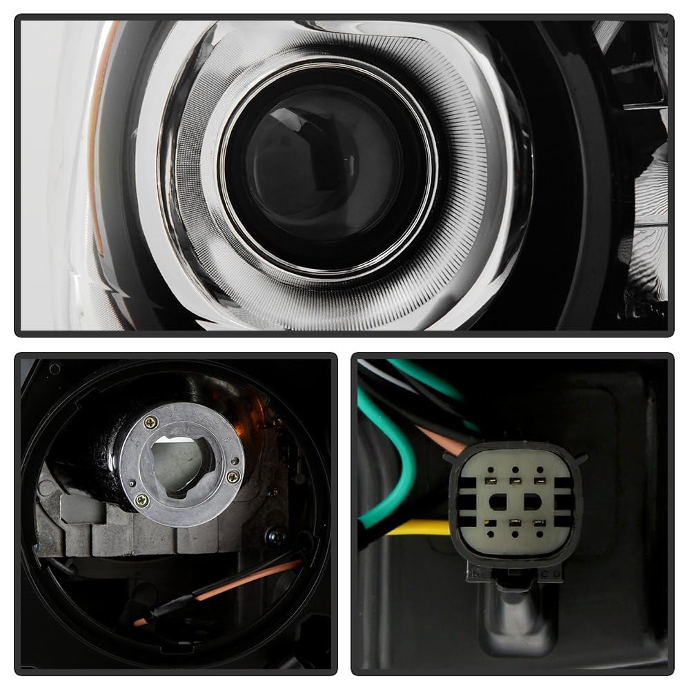 Chevy Colorado 2015-2021 LT/Z71/ZR2 Spyder Halogen Projector Headlight - Low Beam-H11(Included) ; High Beam-H9(Included) ; Signal-3157(Included) - OE Right (Partlink# GM2503408C) (OE# 84169783)