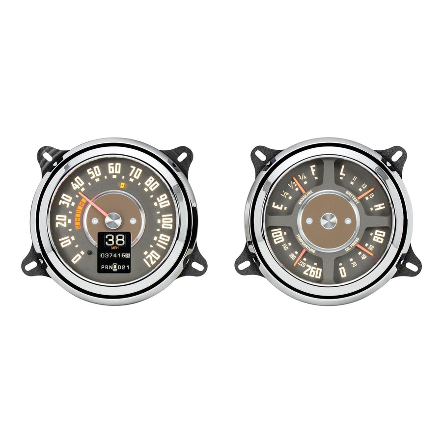 Dakota Digital RTX-47C-PU-X Gauge Instrument System Compatible with 1947-53 Chevy/GMC Pickup Truck