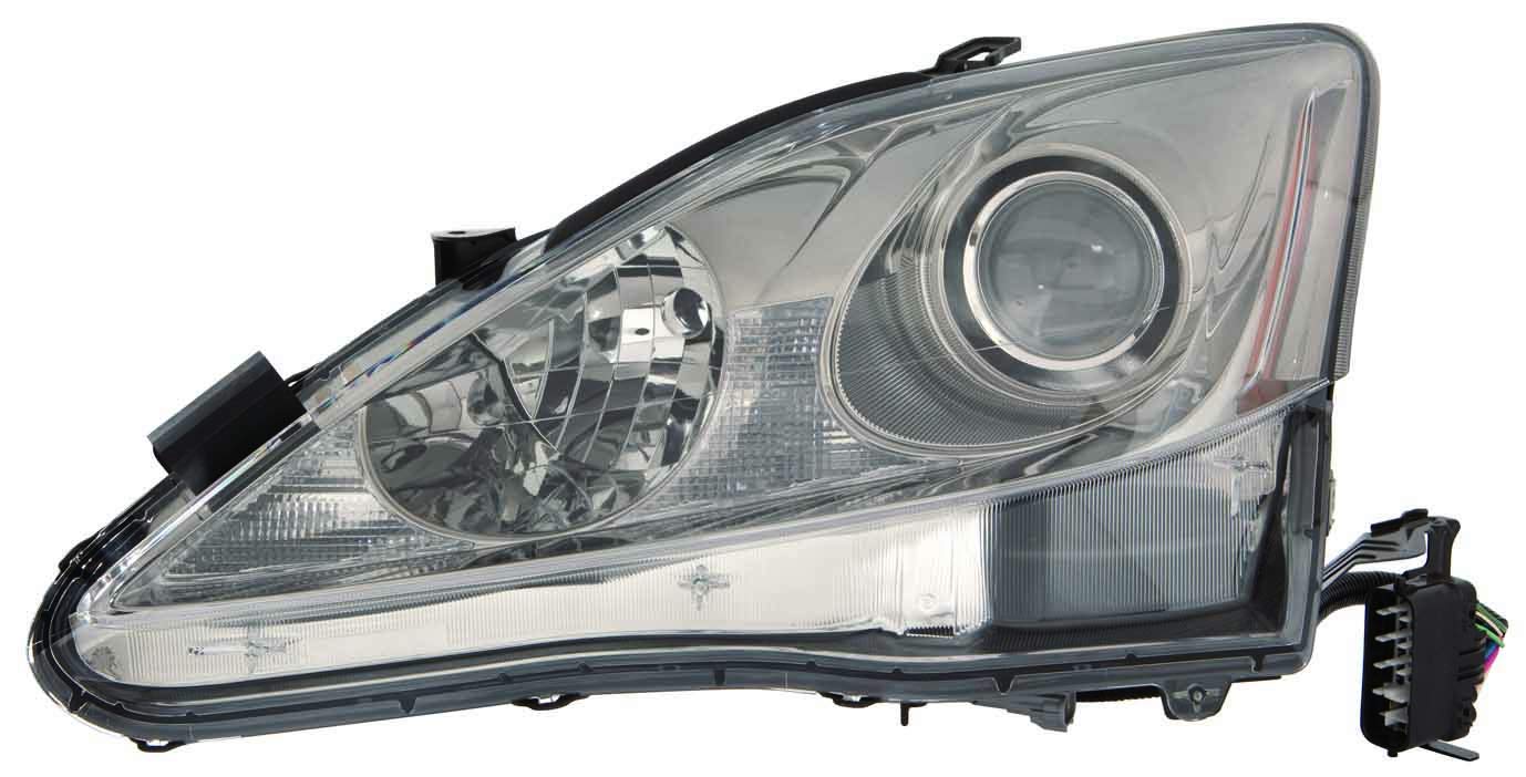 Depo LX 11-13 I-S250/350 HALOGEN W/O AUTO LEVEL LAMPS TYPE LH UNIT CAPA
