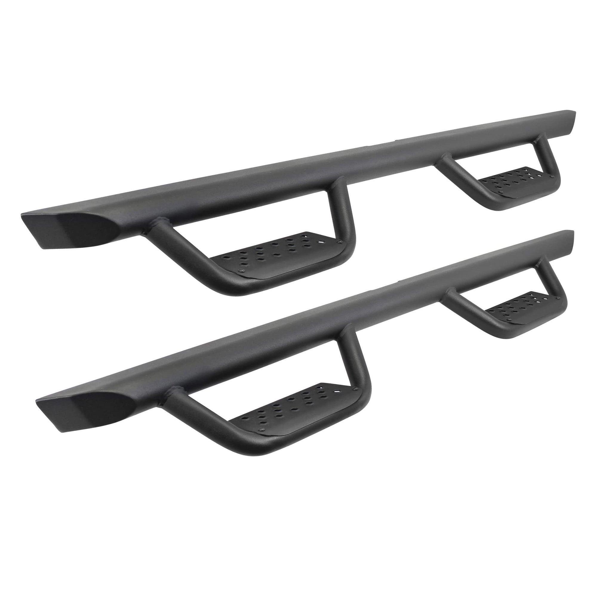 Dominator Xtreme D2 Sidestep & Brackets Go Rhino | Mild Steel, Textured Black | D224516T | Fits 2020-2023 Jeep Gladiator, 4-Door