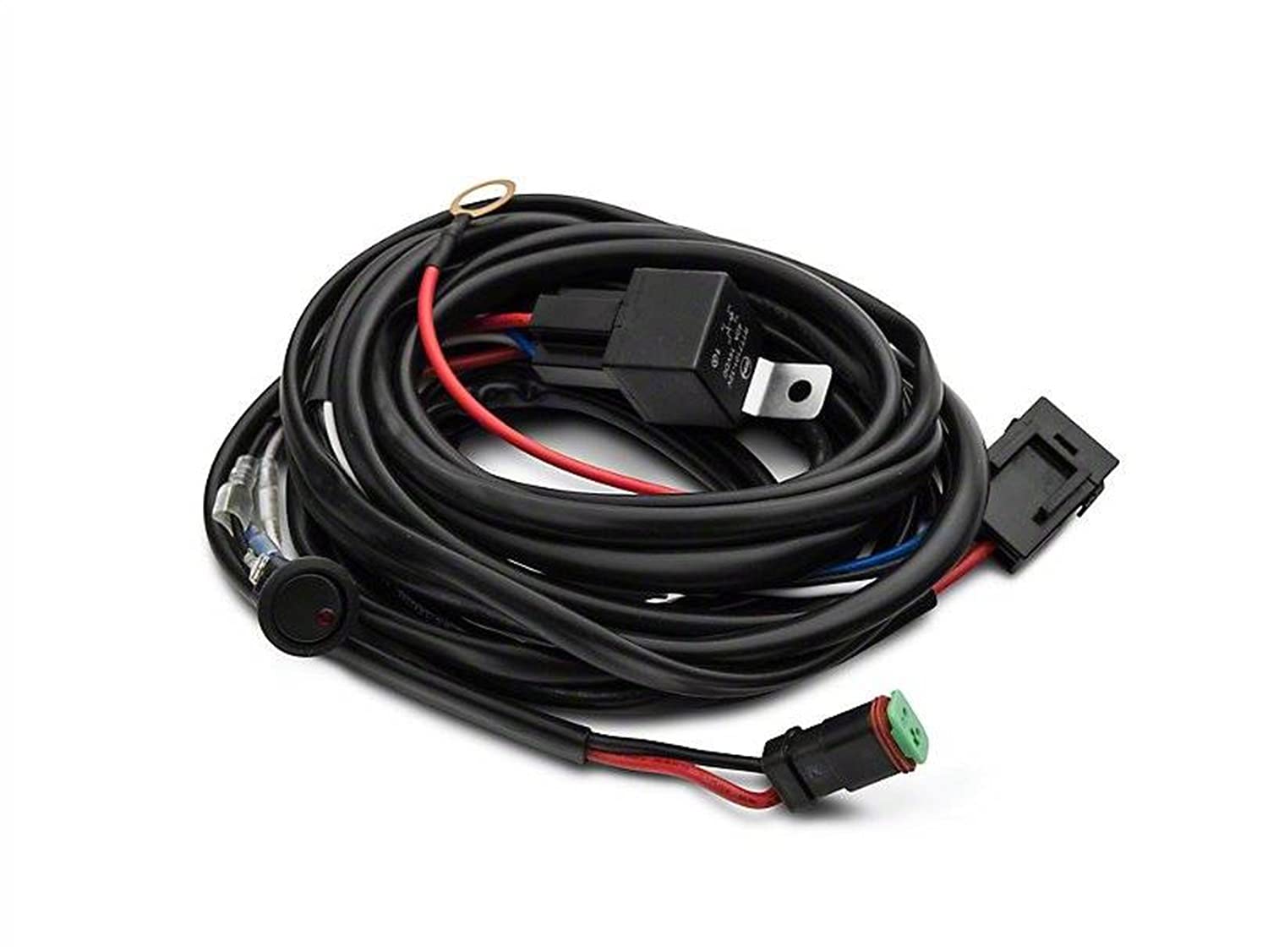 ZROADZ LED Mounting Bracket & Kit Under Rear Bumper - Compatible w/ 2015-2017 Ford F-150 - with (2) 6 Inch ZROADZ LED Lights (Included) with Wiring Harness - PN Z385731-KIT, Black