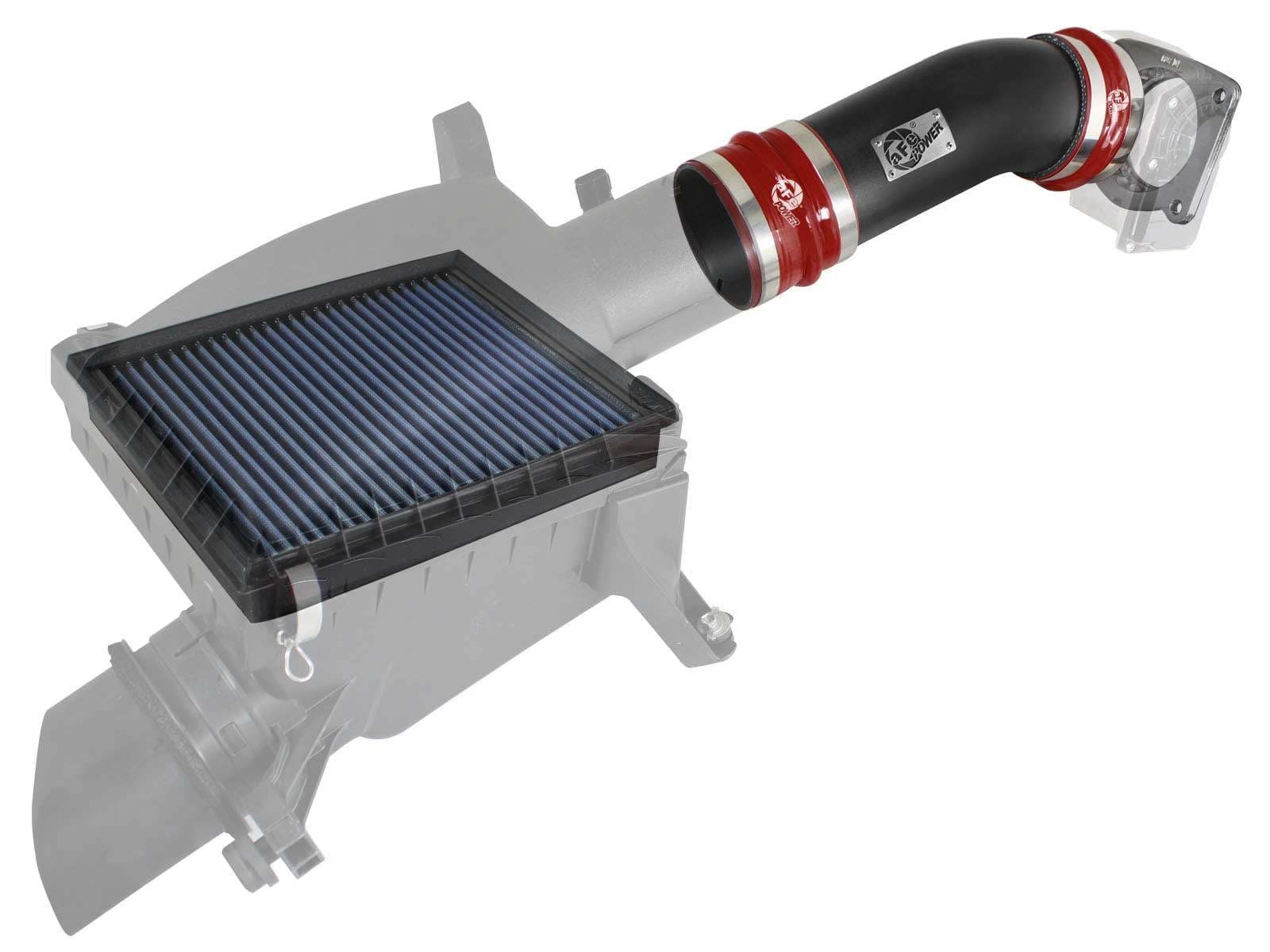 Super Stock aFe POWER Induction System w/Pro 5R Filter, #55-12540, Black