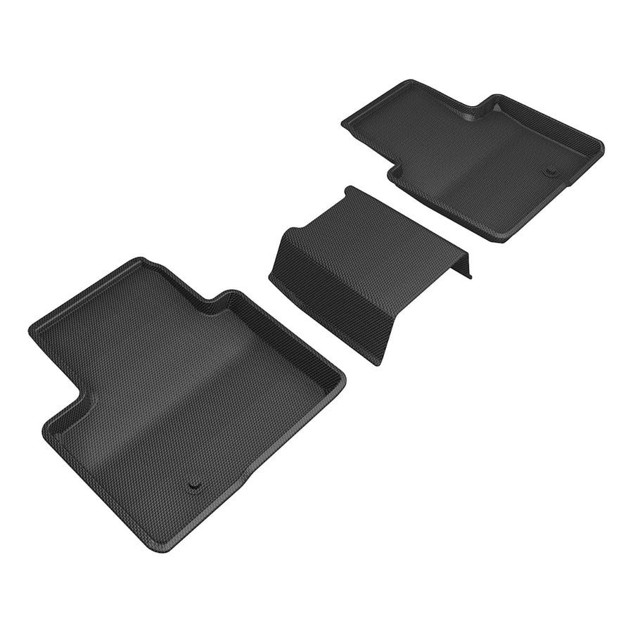 Kagu 3D MAXpider Custom Fit Floor Mat (Black) Compatible with Toyota Crown 2023-2026 - Second Row