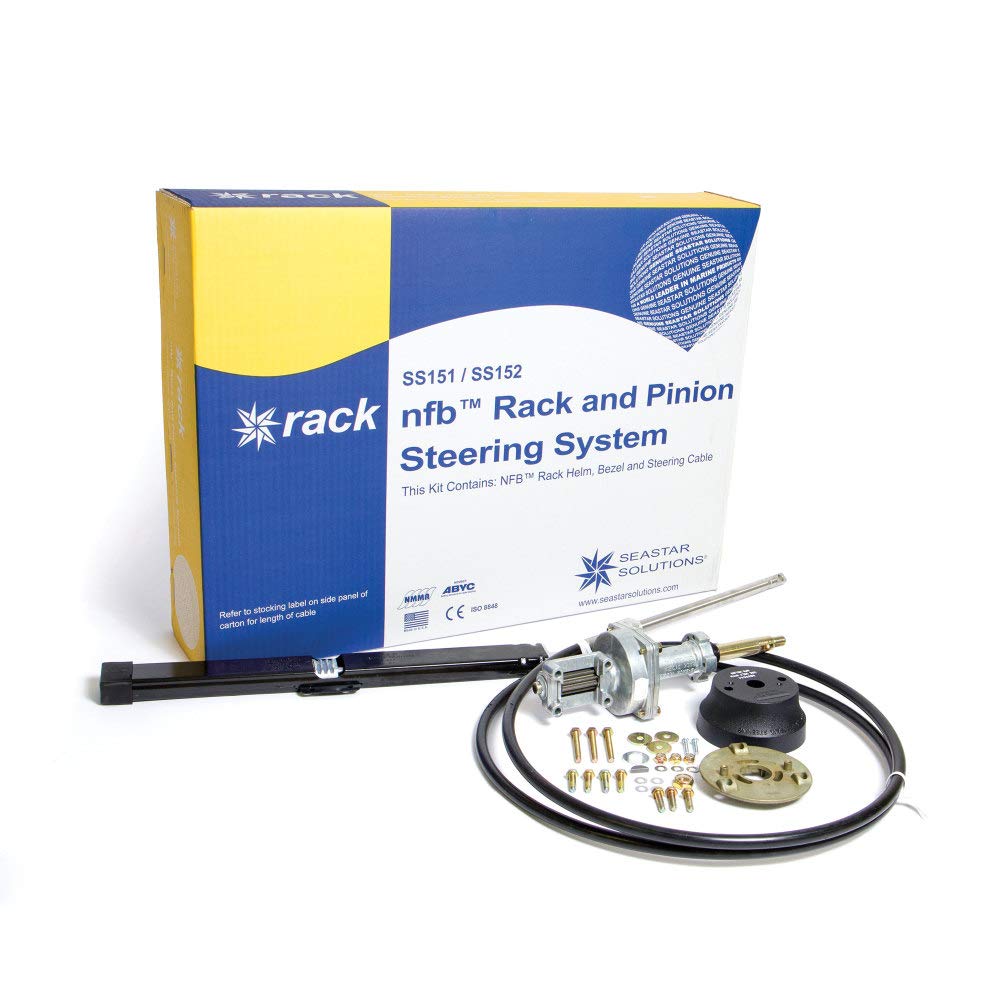 Dometic NFB SeaStar Rack Steering Kit with Single Cable, SS15110, 10ft.