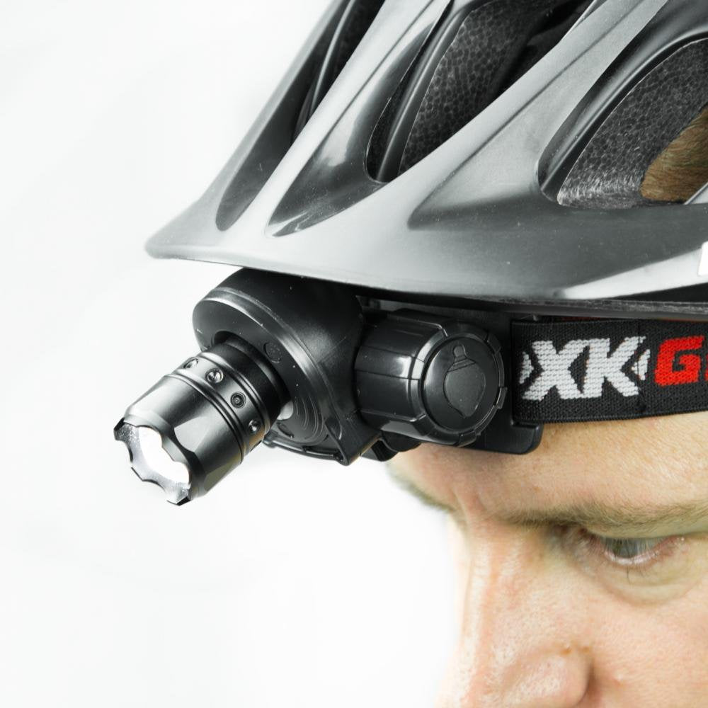 XKGLOW Green XK102001-G Hunting & Fishing Spot & Flood Retractable Lens CREE LED Headlight
