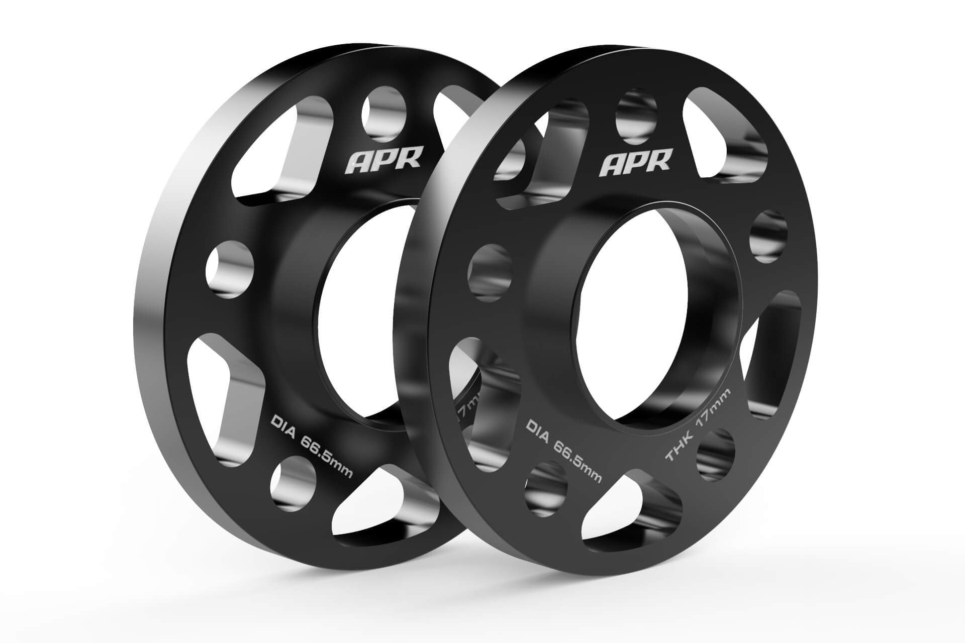 Wheel Spacers APR MS100190 Set of 2-66.5mm CB - 17mm Thick