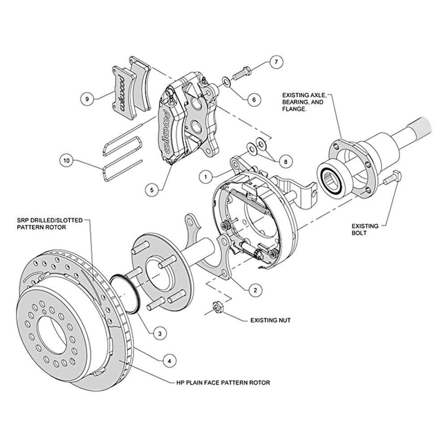 P-Brake Kit,Drill-Pol FDP-LP 11.00"