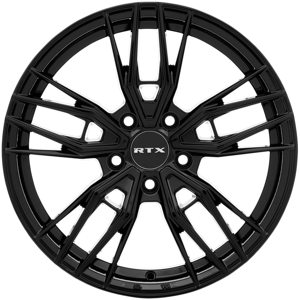 Custom RTX SCEPTER Wheel - 18x8, 40 Offset, 5x114.3 Bolt Pattern, 73.1mm Hub - Gloss Black Rim