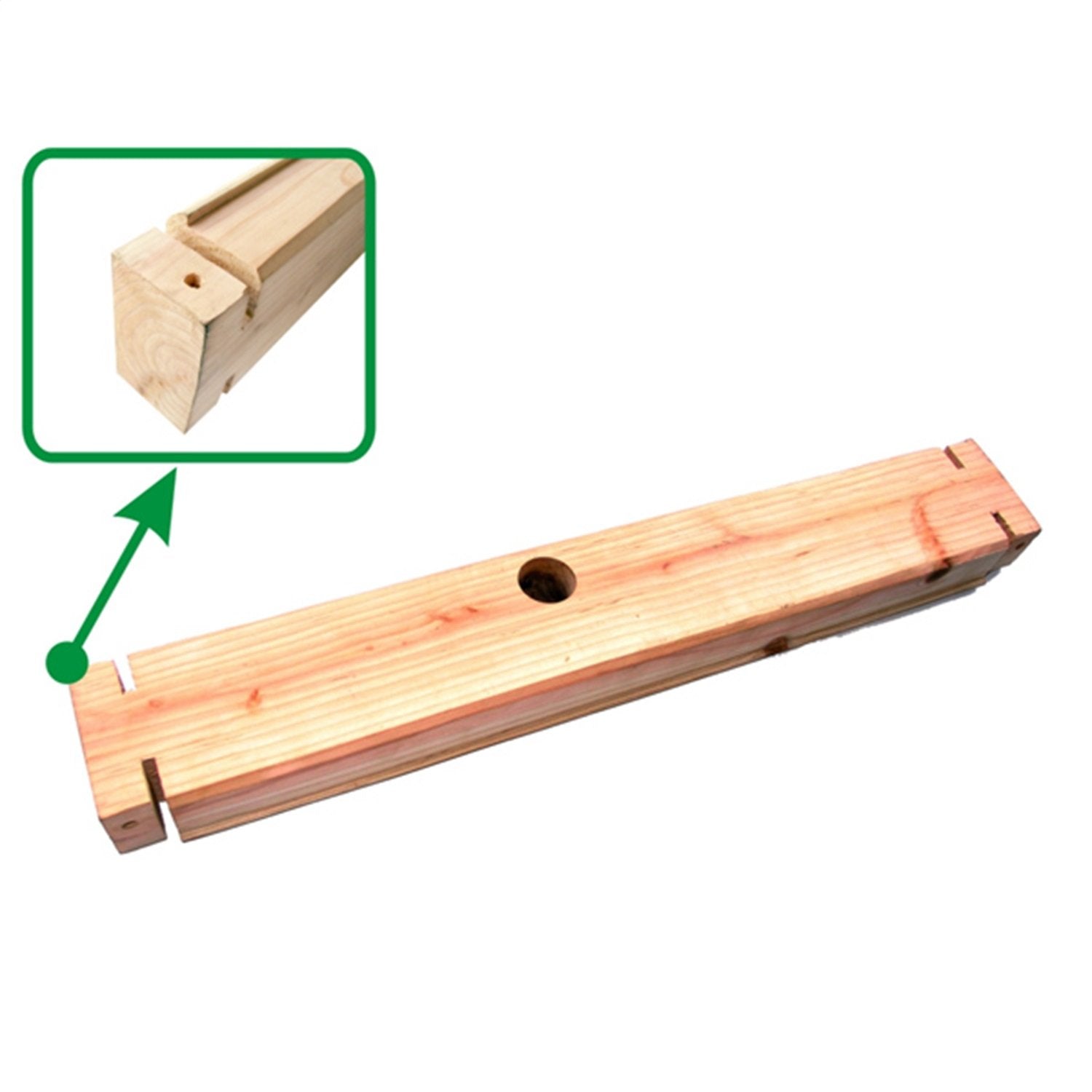 Omix-Ada 12021.69 | Bumper Wood Filler, Front | OE Reference: A-1147 | Fits Willys MB 1941-1945