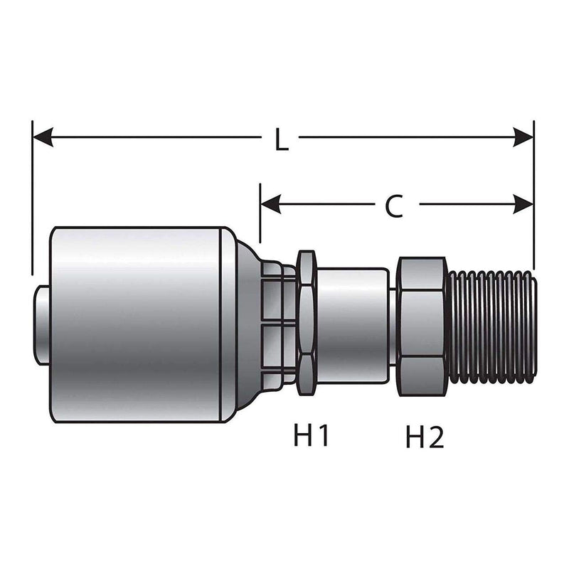 Gates Coupling G25500-0405