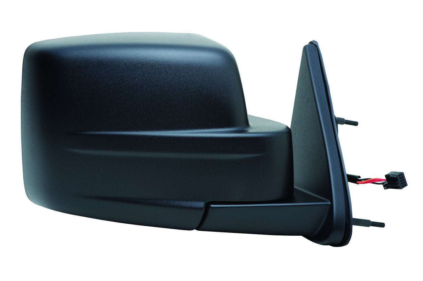 Fit System Mirror Passenger Side for Dodge Nitro, Textured Black, Foldaway (Code GT9, 8 pin/ 3 Wire), Power