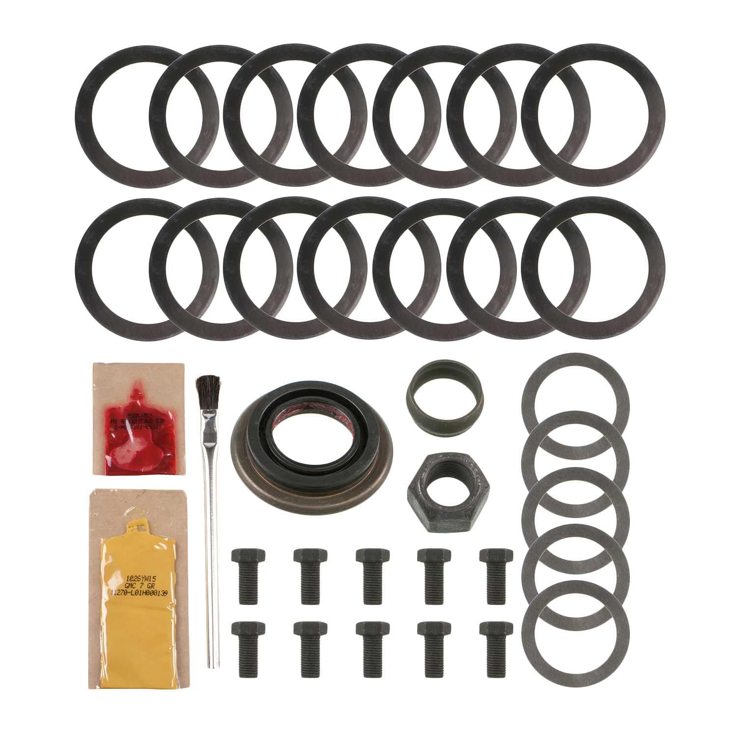 Motive Gear Differential Gear Install Kit GM8IK for GM 8.0 (10 Bolt), Fits 2002-2012 GM 8" Rear Differential, Replaces Superior Axle and Gear 25-2027 Replaces - Superior Axle 25-2027