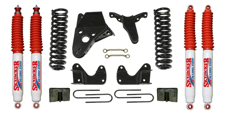Skyjacker Suspension Lift Kit 136BHK-H w/Shock 6 in. Lift Incl. Front Springs Sway Bar End Link Kit Rear Block Rear U Bolt Kit
