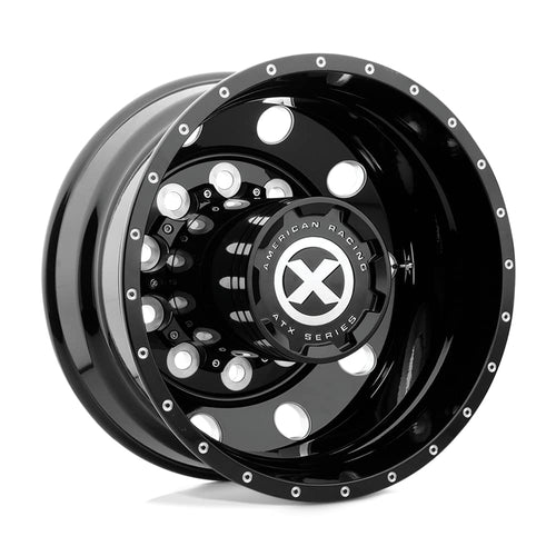 ATX AO405 G-BLK TREX Mill Wheel with Aluminum (22.5 x 8.25 inches /10 x 285 mm, -168 mm Offset)