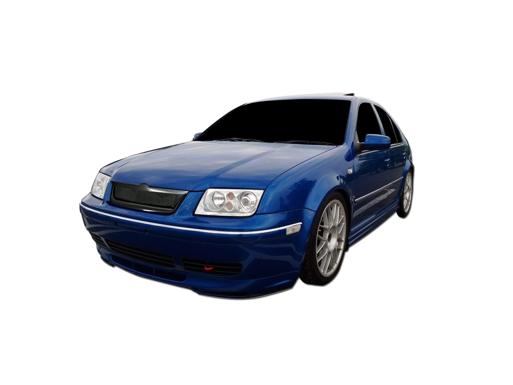 7150539 Armordillo USA Mesh Grille Fits 1999-2004 Volkswagen Jetta-Gloss Black