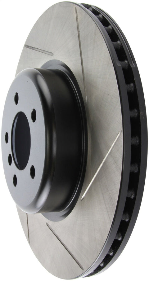 Front Left StopTech 126.34144SL Sport Slotted Brake Rotor