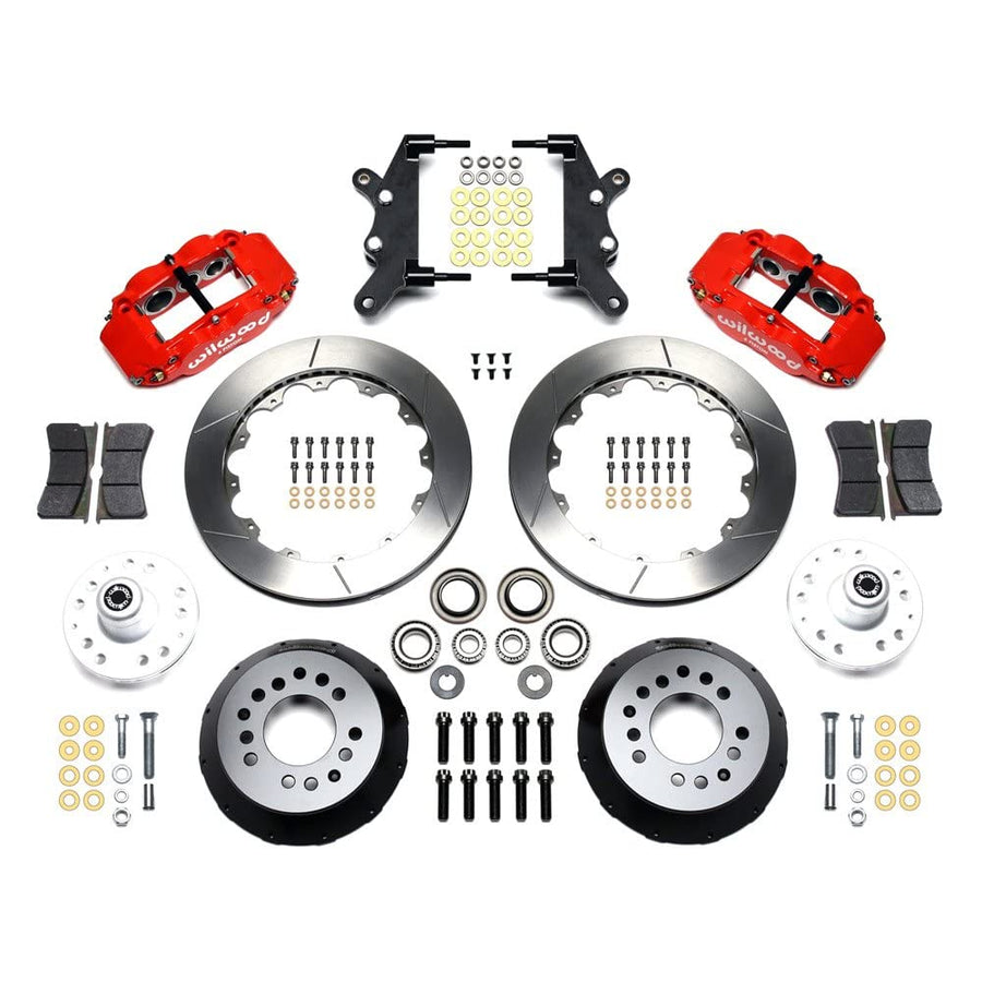 12.88" FNSL6R Hub Kit, Front Red