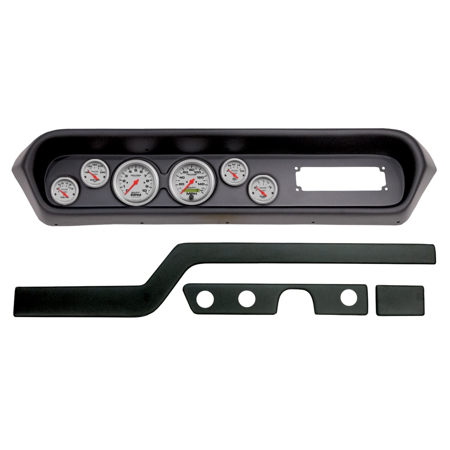 AutoMeter Dash Kit Direct Fit, (3 3/8" X2, 2 1/16" X4), Pontiac GTO/Lemans 64-65, Ultra-Lite (2108-13)