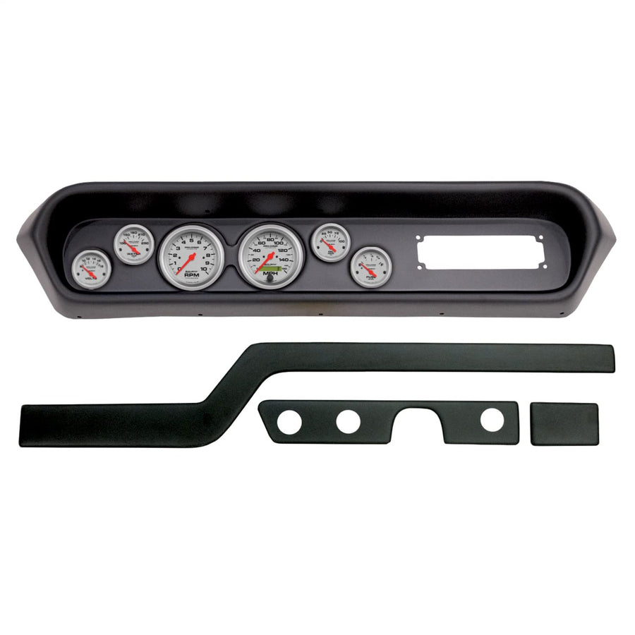 AutoMeter Dash Kit Direct Fit, (3 3/8" X2, 2 1/16" X4), Pontiac GTO/Lemans 64-65, Ultra-Lite (2108-13)
