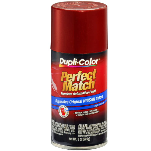Automotive Spray Paint Dupli-Color EBNS05727 Perfect Match - Nissan Burgundy Berry Pearl, AH2-8 oz. Aerosol Can