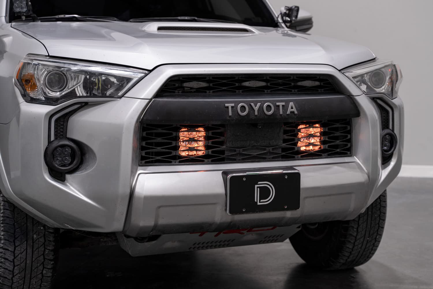 Diode Dynamics 4-Pod Kit SS5 Stealth LED compatible with 2014-2024 Toyota 4Runner, Yellow Driving Pro
