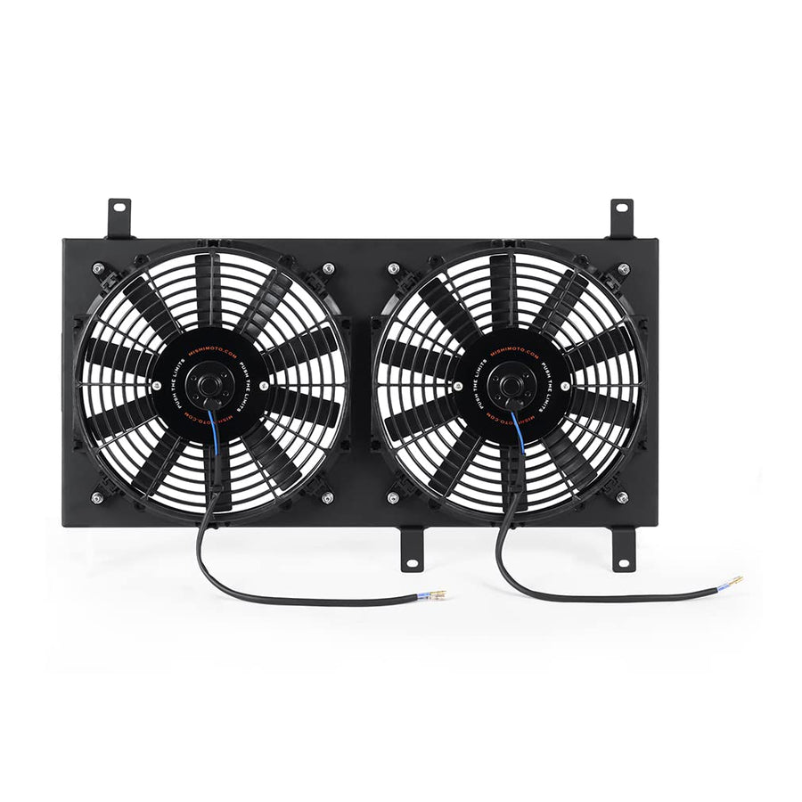 Mishimoto Aluminum Performance Fan Shroud Kit Compatible with Mazda Miata 1999-2005, Black