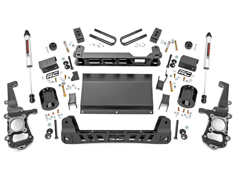 4" Lift Kit Rough Country for 2007-2018 Jeep Wrangler JK Unlimited - 68140