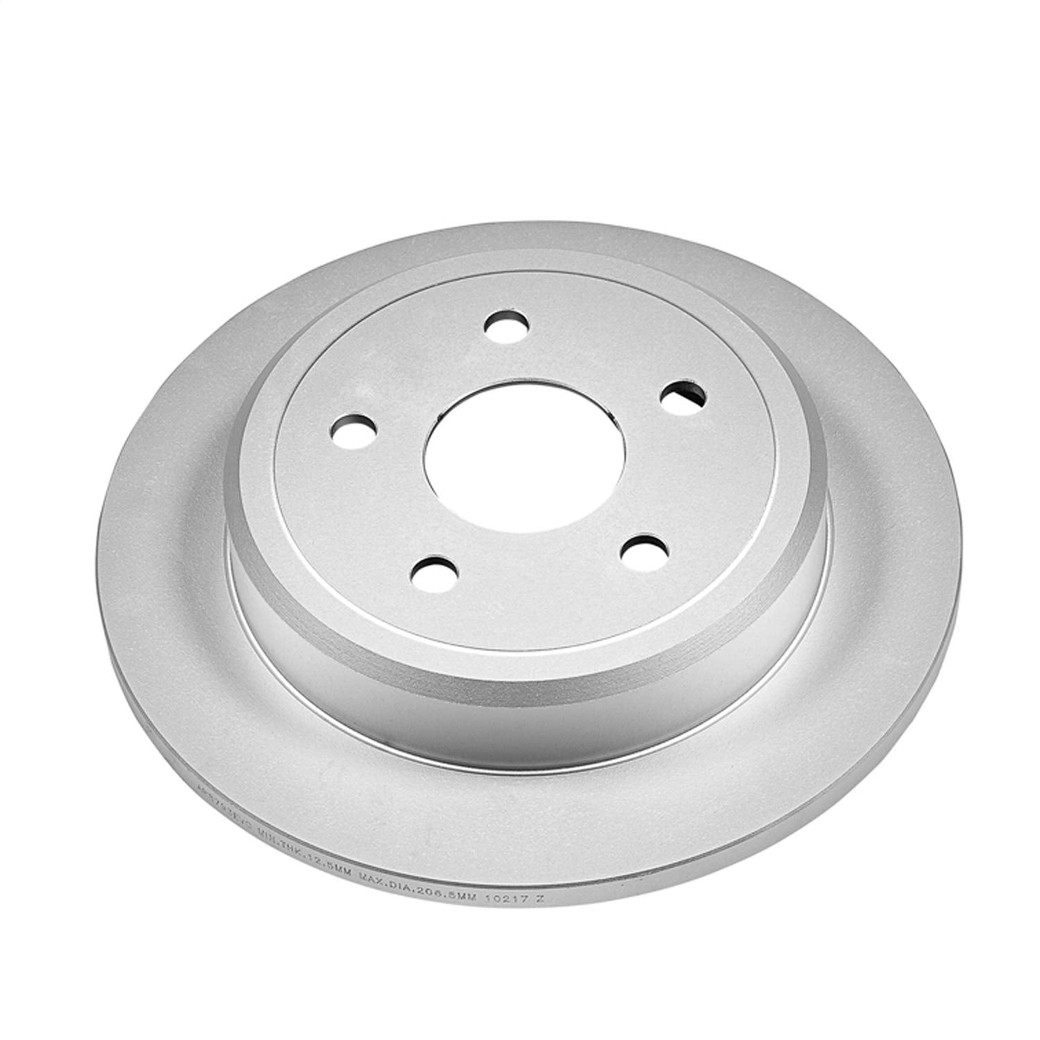 Power Stop AR8793EVC Evolution rear Genuine Geomet® Coated Brake Rotor For Jeep Commander 2006-2010, Jeep Grand Cherokee 2005-2010 [Model Specific]