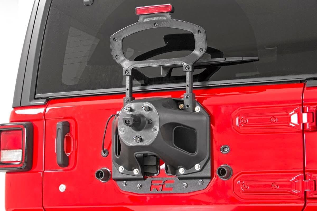 Rough Country 18-24 Jeep Wrangler JL Spare Tire Relocation Bracket - 10526