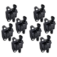 Mishimoto Coil Ignition, Compatible with Gen V LS2/LS3/LS4/LS7/LS9 Engines 2007+, Set of 8