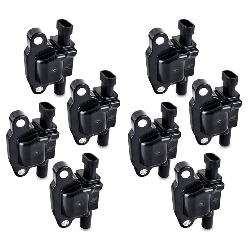 Mishimoto Coil Ignition, Compatible with Gen V LS2/LS3/LS4/LS7/LS9 Engines 2007+, Set of 8
