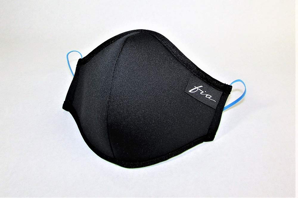 CM04P, FIA, All Purpose Protective Designer Masks (4 Pack: 2 Adult Large/2 Adult Small), Black