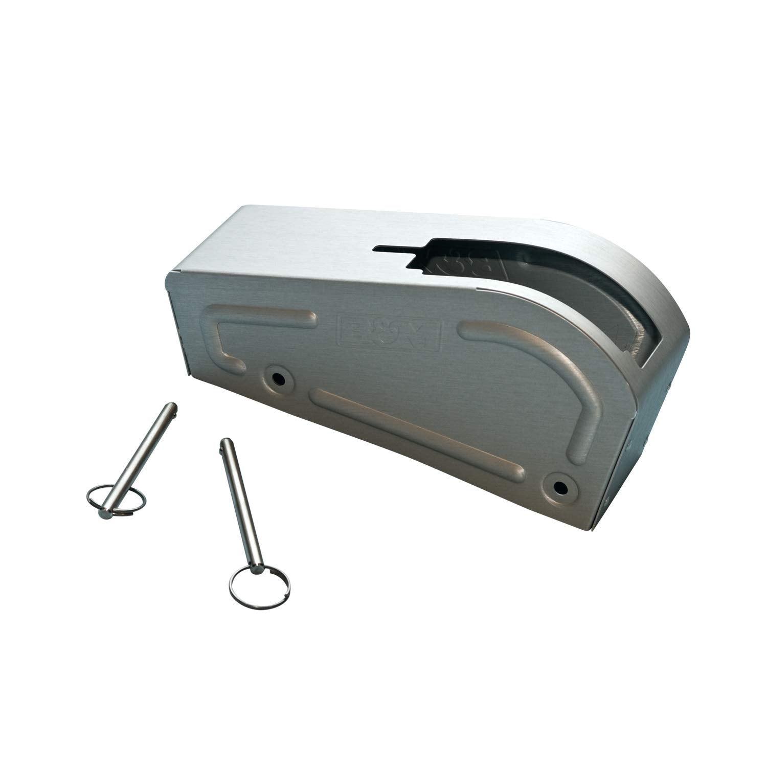 Brushed Aluminum Cover B&M 80717 for Pro Stick Automatic Shifter , Black