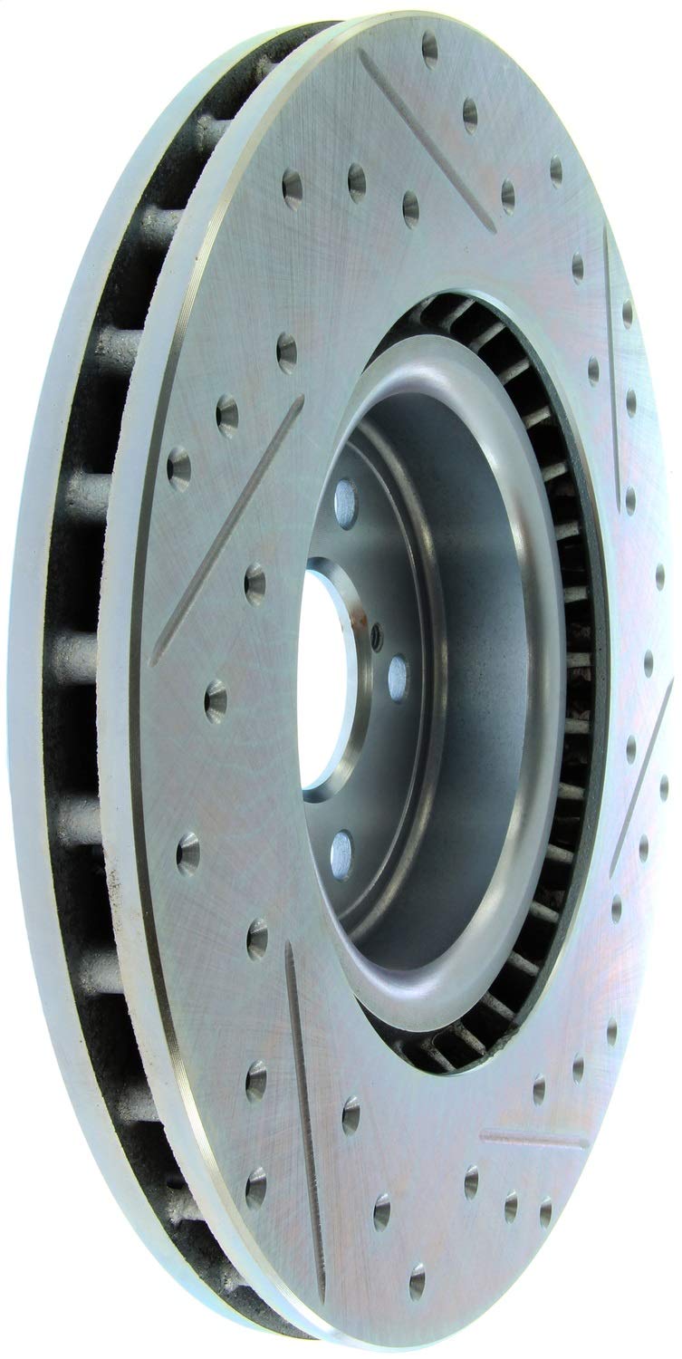 Front Right StopTech 227.47019R Select Sport Drilled and Slotted Brake Rotor