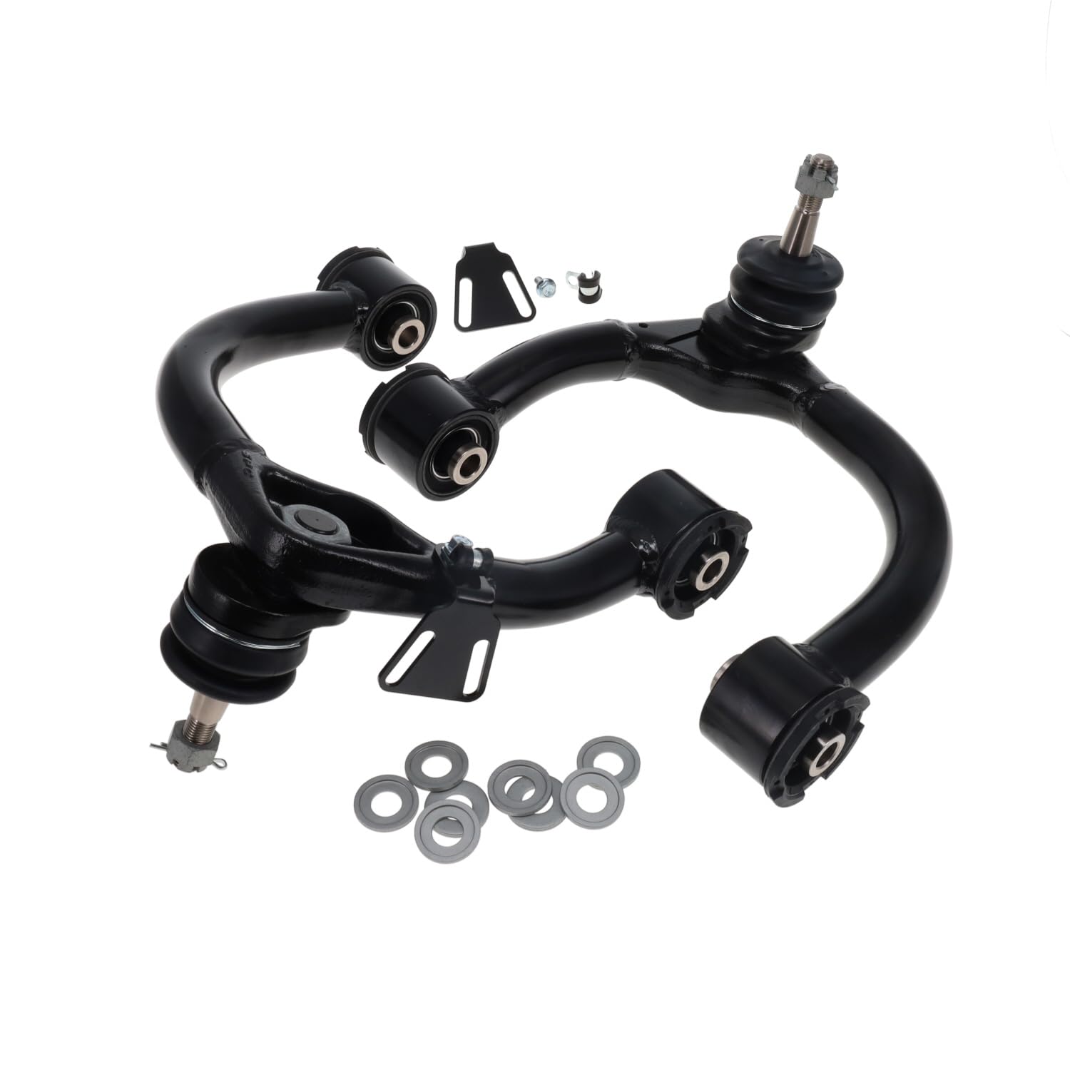 Adjustable SPC Performance Upper Control Arms, Black, Vehicle Specific Fit, 2 Pairs with Ball Joints