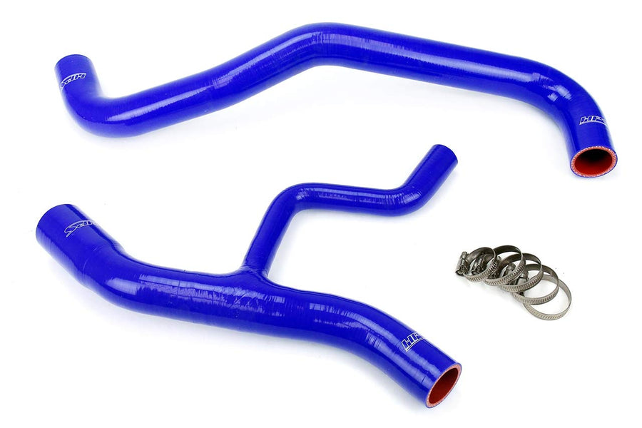Blue HPS 57-1012-BLUE Silicone Radiator Coolant Hose Kit