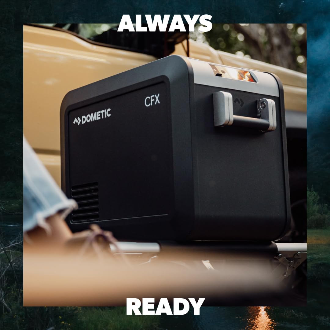Portable Refrigerator and Freezer DOMETIC CFX3 45-Liter, Powered by AC/DC or Solar