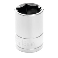 W32218 Performance Tool 1/2 Drive 18mm 6Point Socket, 1 Pack