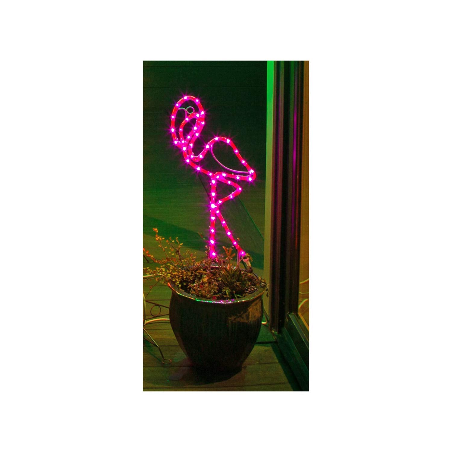 Faulkner 20520 Furniture 2 Led Pink Flamingo 120v Yd Light