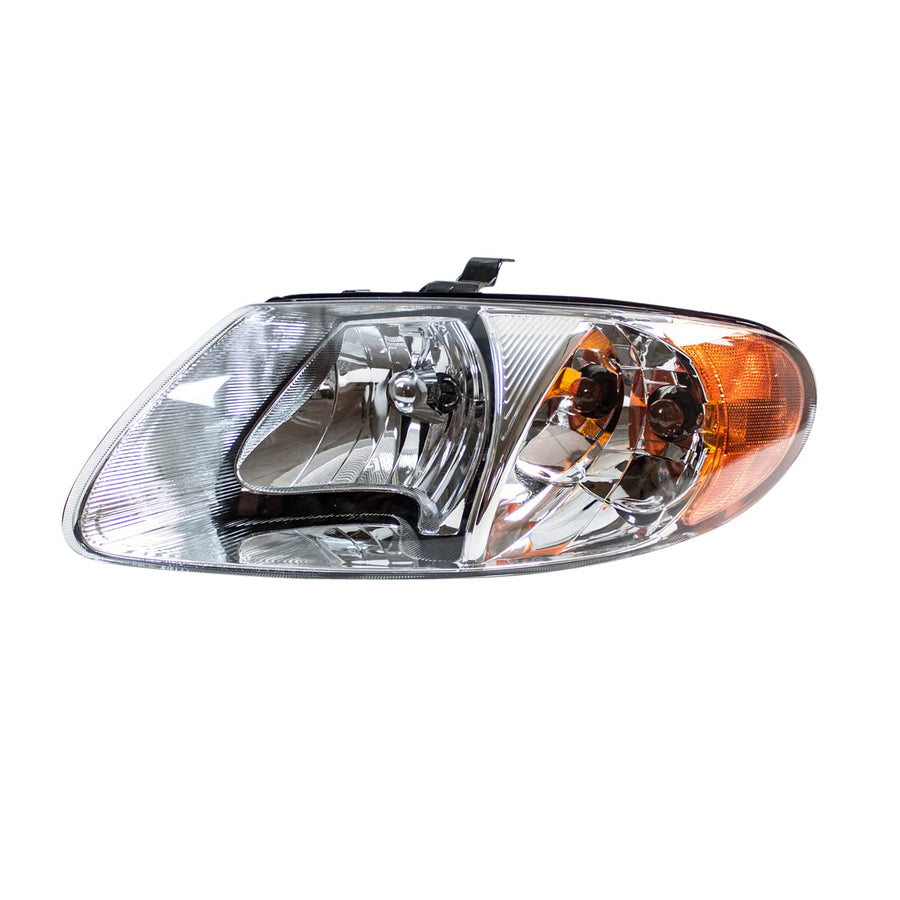 Left TYC Headlight Assembly Compatible with 2001-2007 Dodge Caravan/Grand Caravan