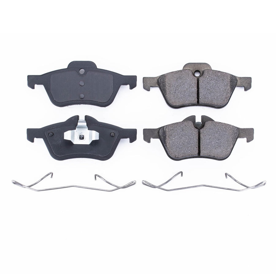 Power Stop Brake Kit Front For Mini Cooper 2002-08 - Ceramic Brake Pads With Installation Hardware, 17-939