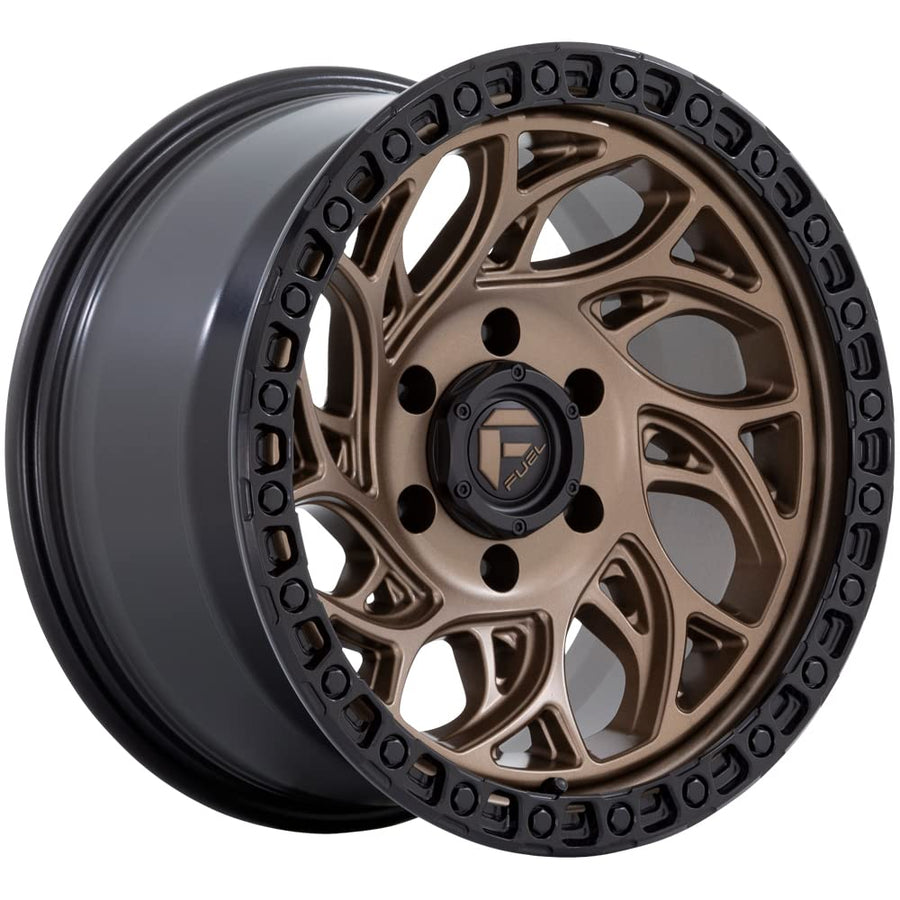FUEL OFF-ROAD D841 OR RUNNER 17X9, 5X5.0, 4.53, -12mm BRONZE WITH BLACK RING - D84117907545