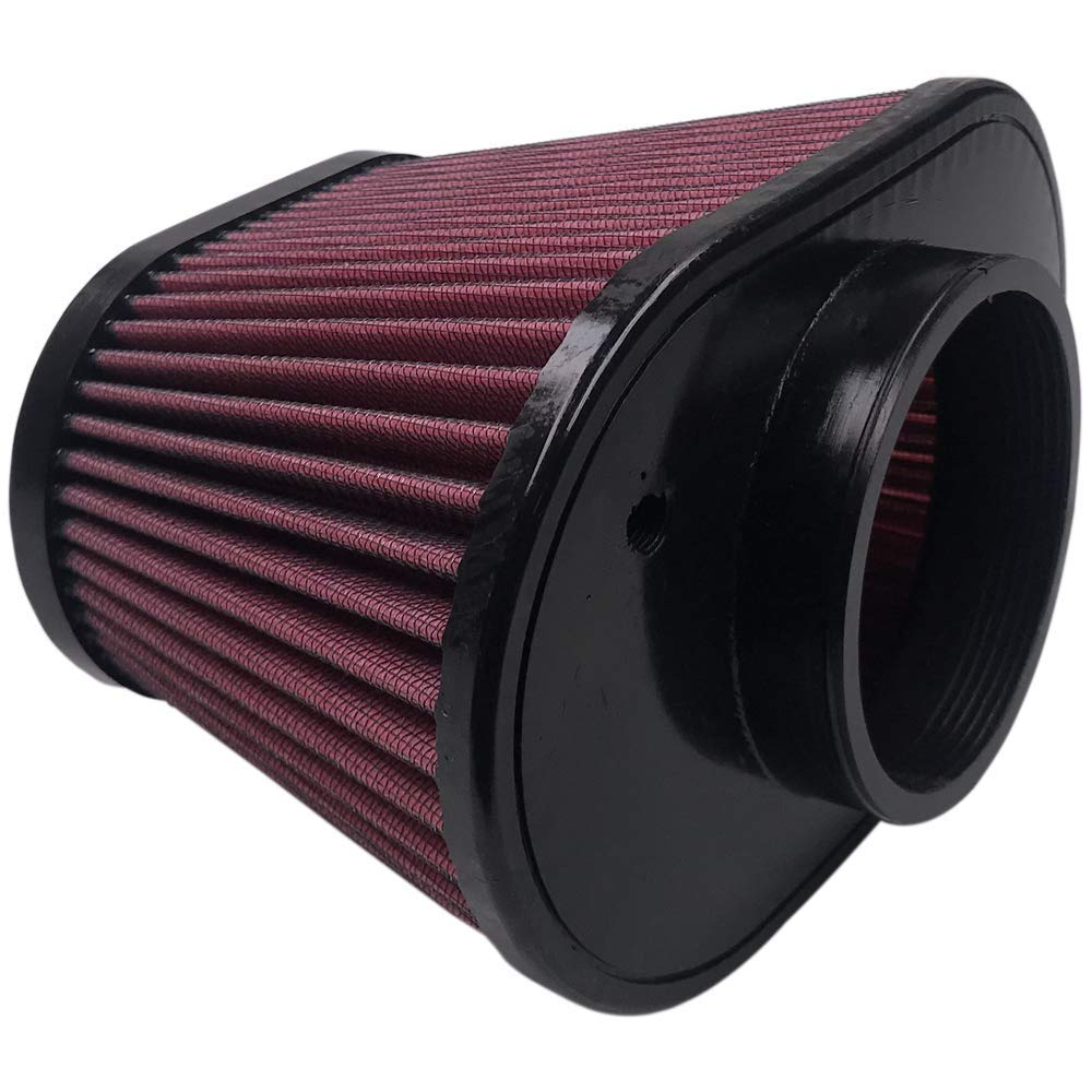 High Performance S&B Filters KF-1012 Replacement Filter (Oiled Cleanable, 8-ply Cotton)