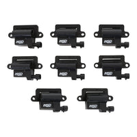 Blaster LS Series MSD 826483 Ignition Coil, Black, 8-Pack