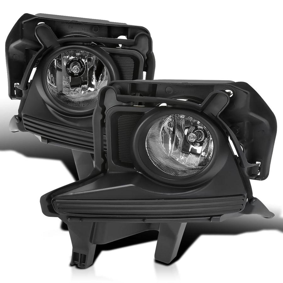 Fog Lights + Bulbs + Switch SPEC-D TUNING Compatible with 2014-2016 Toyota Highlander, L+R Pair Assembly