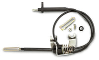 Stainless Steel Kickdown Bracket Kit Lokar KD-2350U with Black Housing for GM 350 Transmission