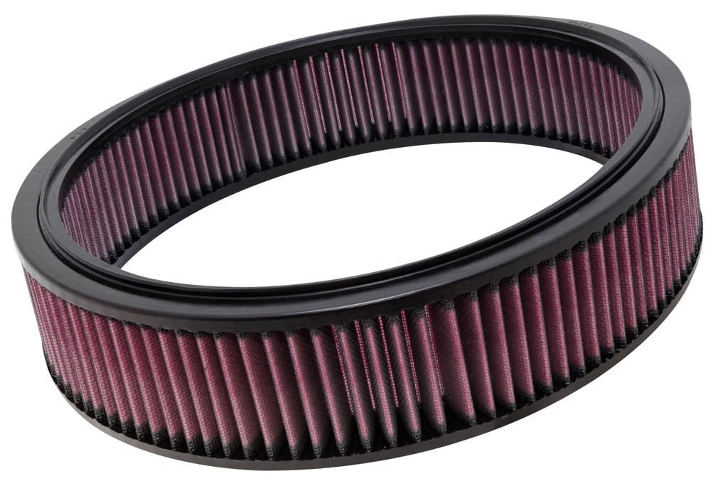 K&N Engine Air Filter: Washable, Replacement Car Air Filter: Increase Power & Acceleration, Compatible with Select 1971-1993 MERCEDES BENZ Vehicle Models (See Description for select models), E-2872
