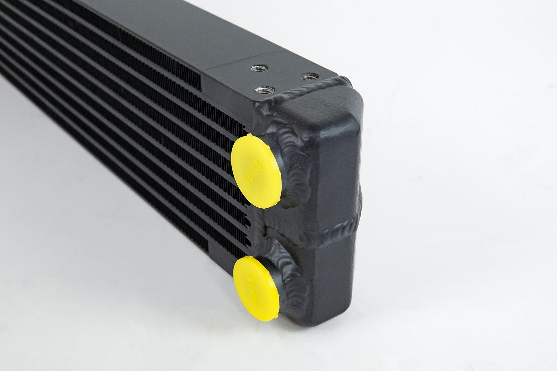 Dual-Pass CSF Universal Oil Cooler - M22 x 1.5 Connections 22x4.75x2.16