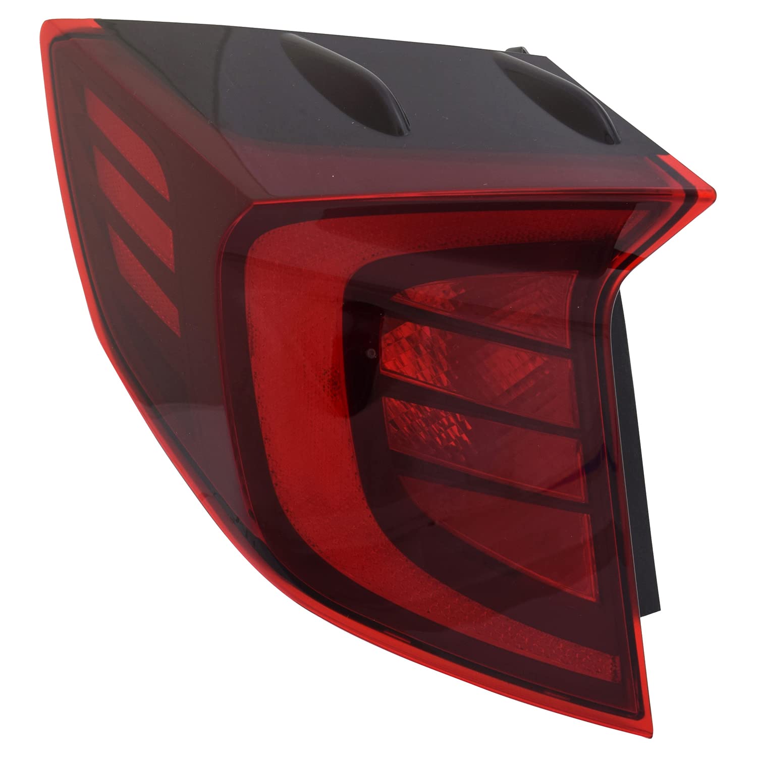 Left-Side TYC 11-9198-00 Tail Light Assembly Compatible with 2020-2021 Hyundai Santa Fe